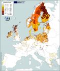 Figure 1. Peatland distribution within Northern Europe (European Commission)